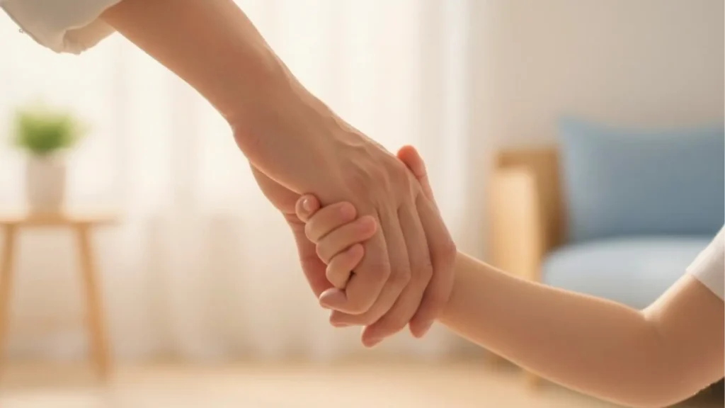 support-and-care صورة تعبر عن أهمية الدعم الأسري خلال رحلة العلاج النفسي.